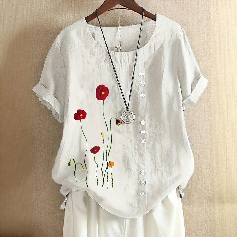 Evening Refined Blouse - Midi