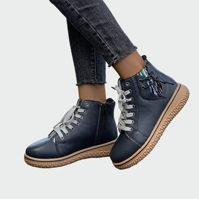 Sophie | Orthopedic Leather Ankle Boots