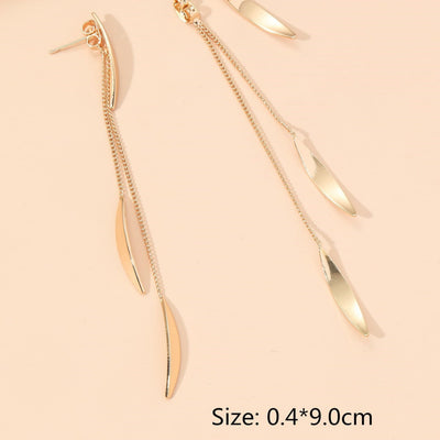 Gold Dakota Tassel Earrings