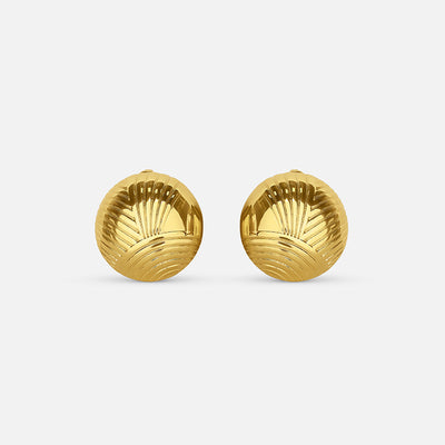 CIRCLE EARRINGS GOLD