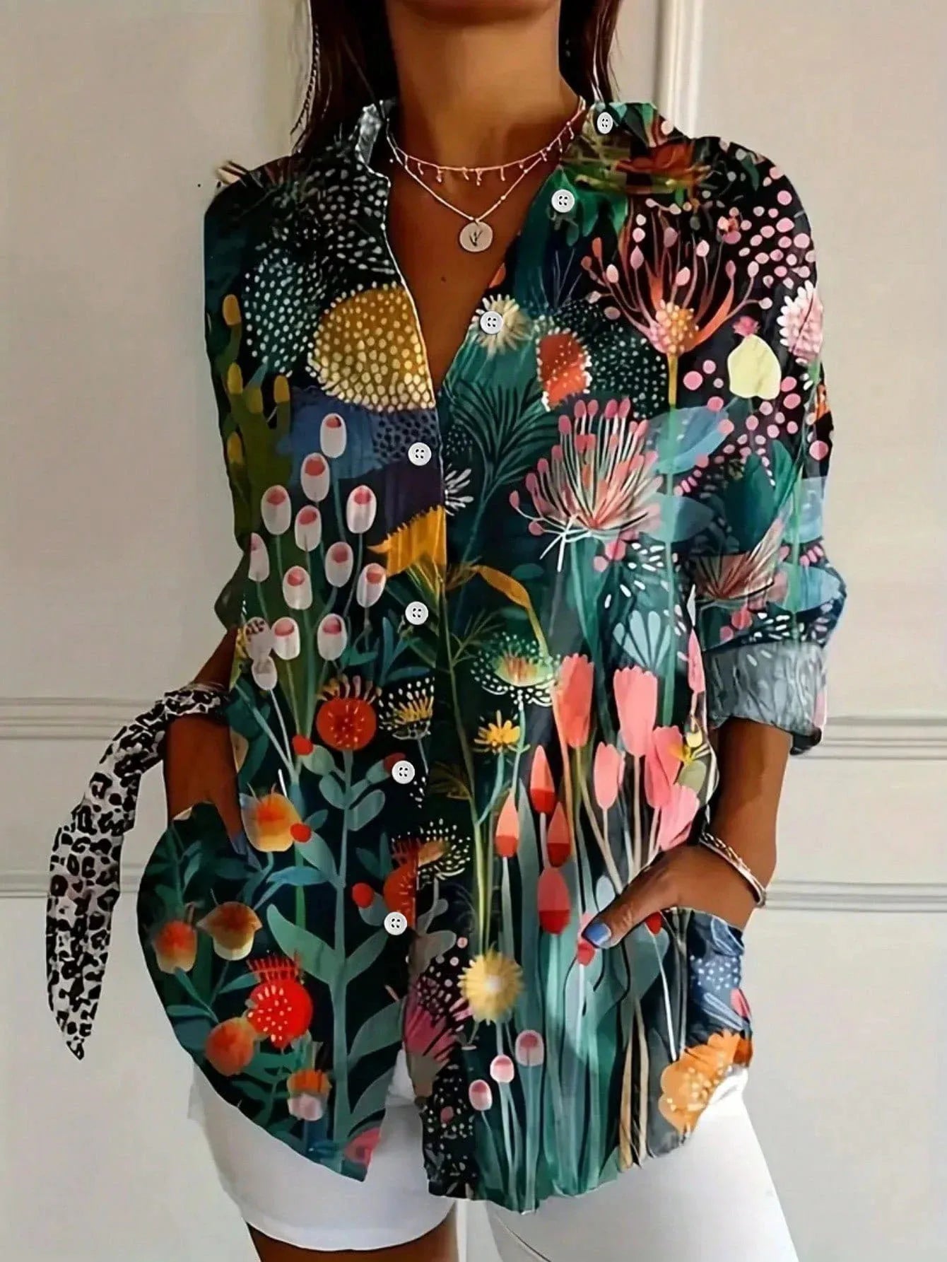 Party Refined Blouse - Flowy