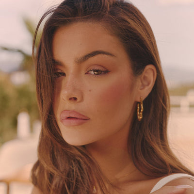 ZEPHYR HOOP EARRINGS - GOLD