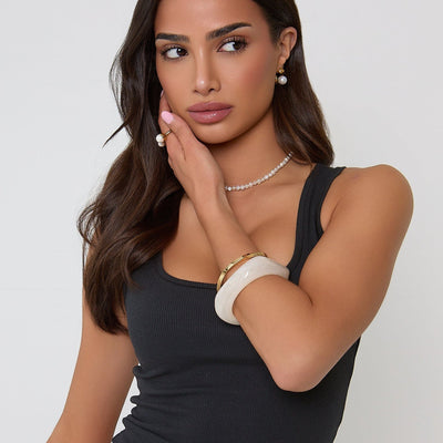 CREAM BANGLE