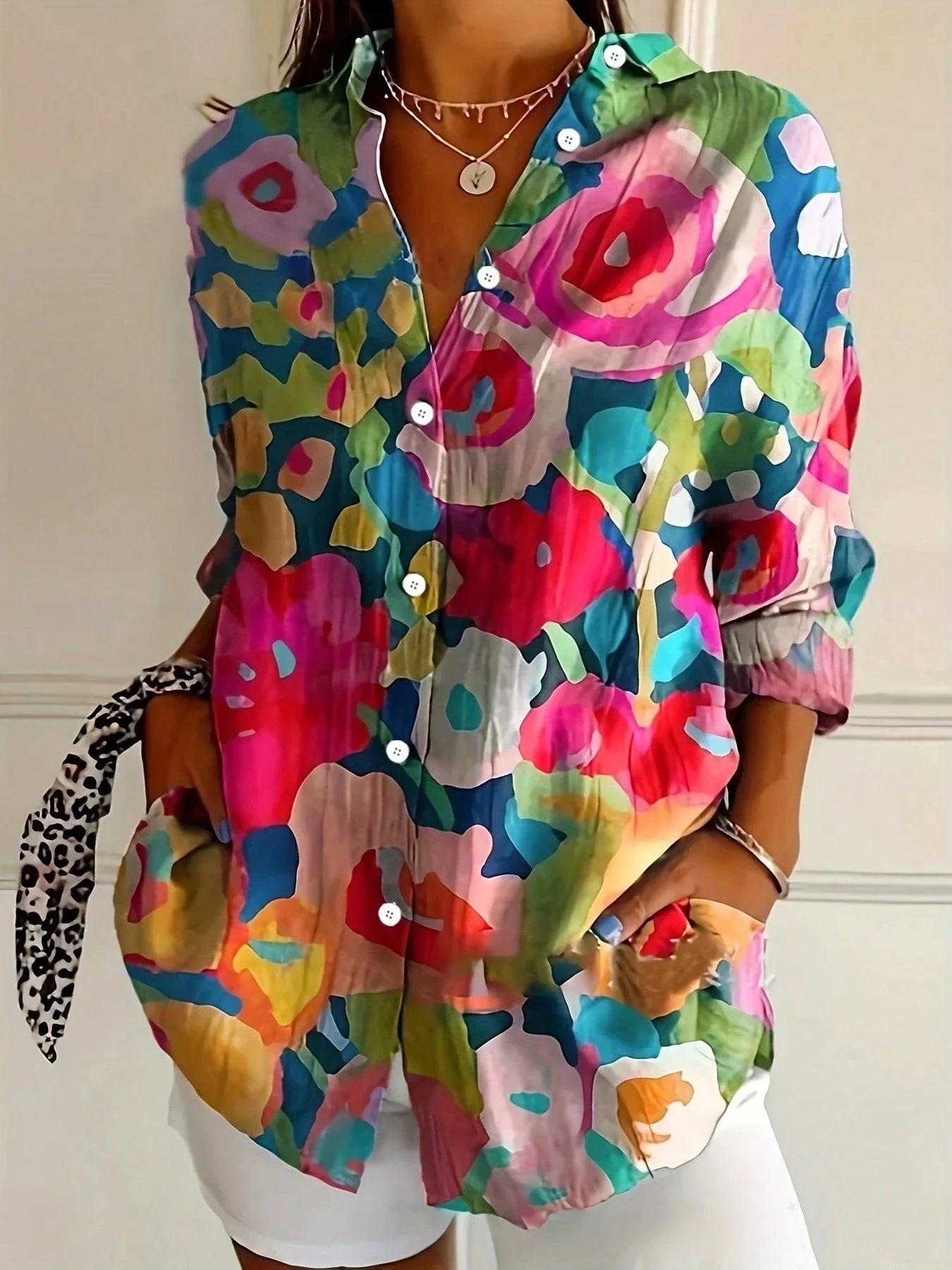 Party Refined Blouse - Flowy