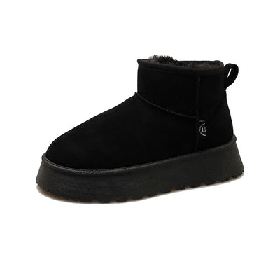Women Classic Platform Boot With Thick Sole