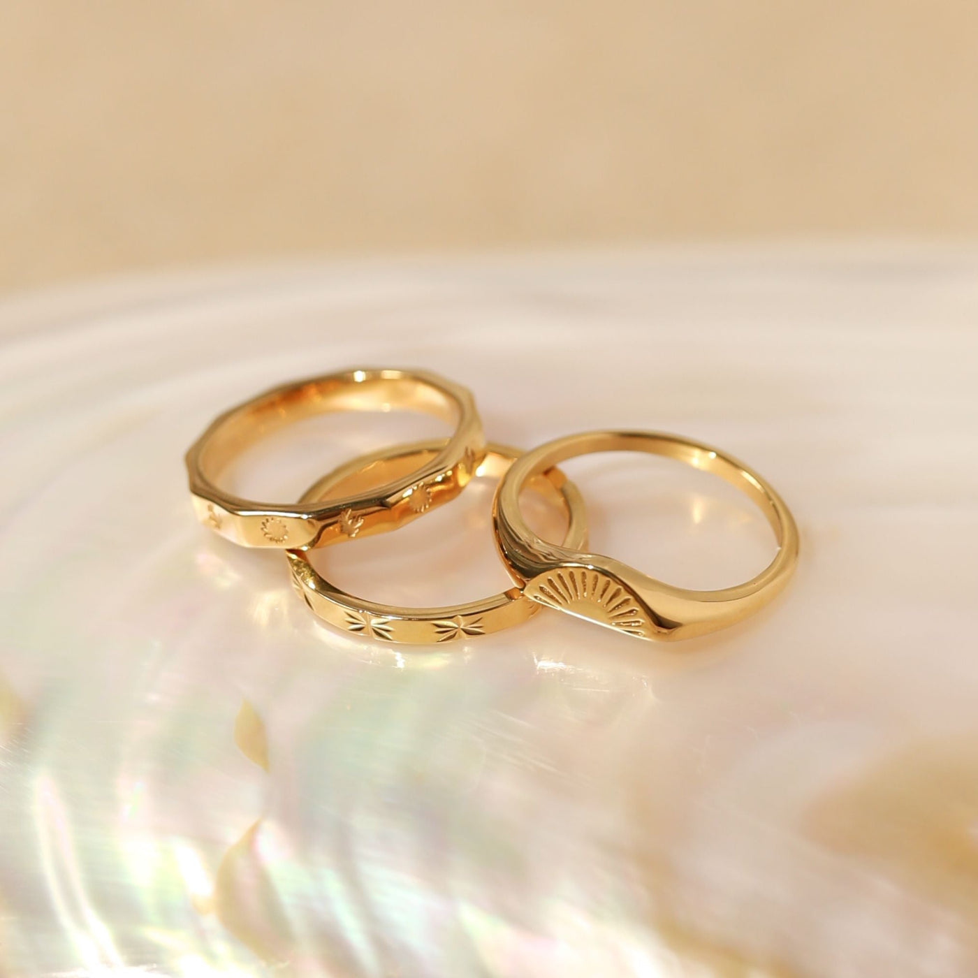 Sunrise ring
