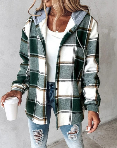 Elegant Jasmine | Blocked Jacket for a Unique Style