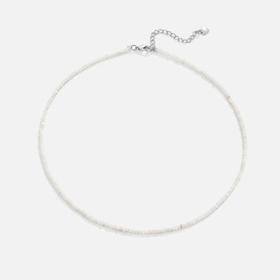 Moonstone Beaded Necklace