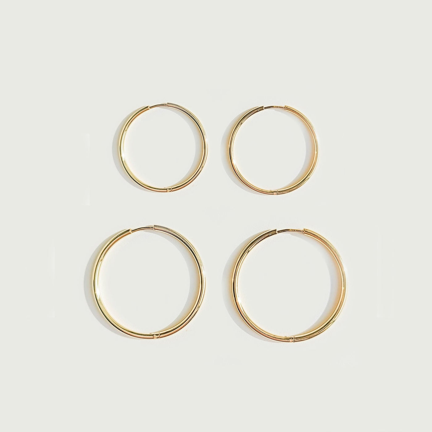 Thin Hoop Earrings